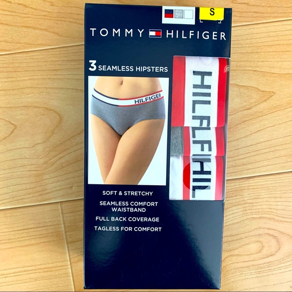 Tommy Hilfiger Seamless Hipsters 3 pack - Picture 1 of 3